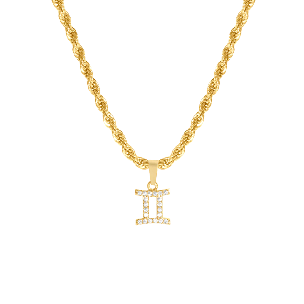 18K Gold-Plated Giselle Zodiac Necklace