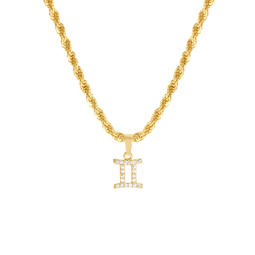 18K Gold-Plated Giselle Zodiac Necklace