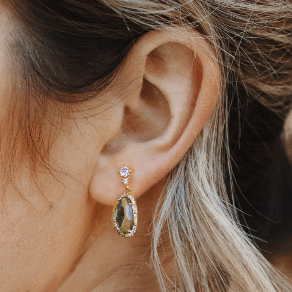 18K Gold-Plated Selena Earrings