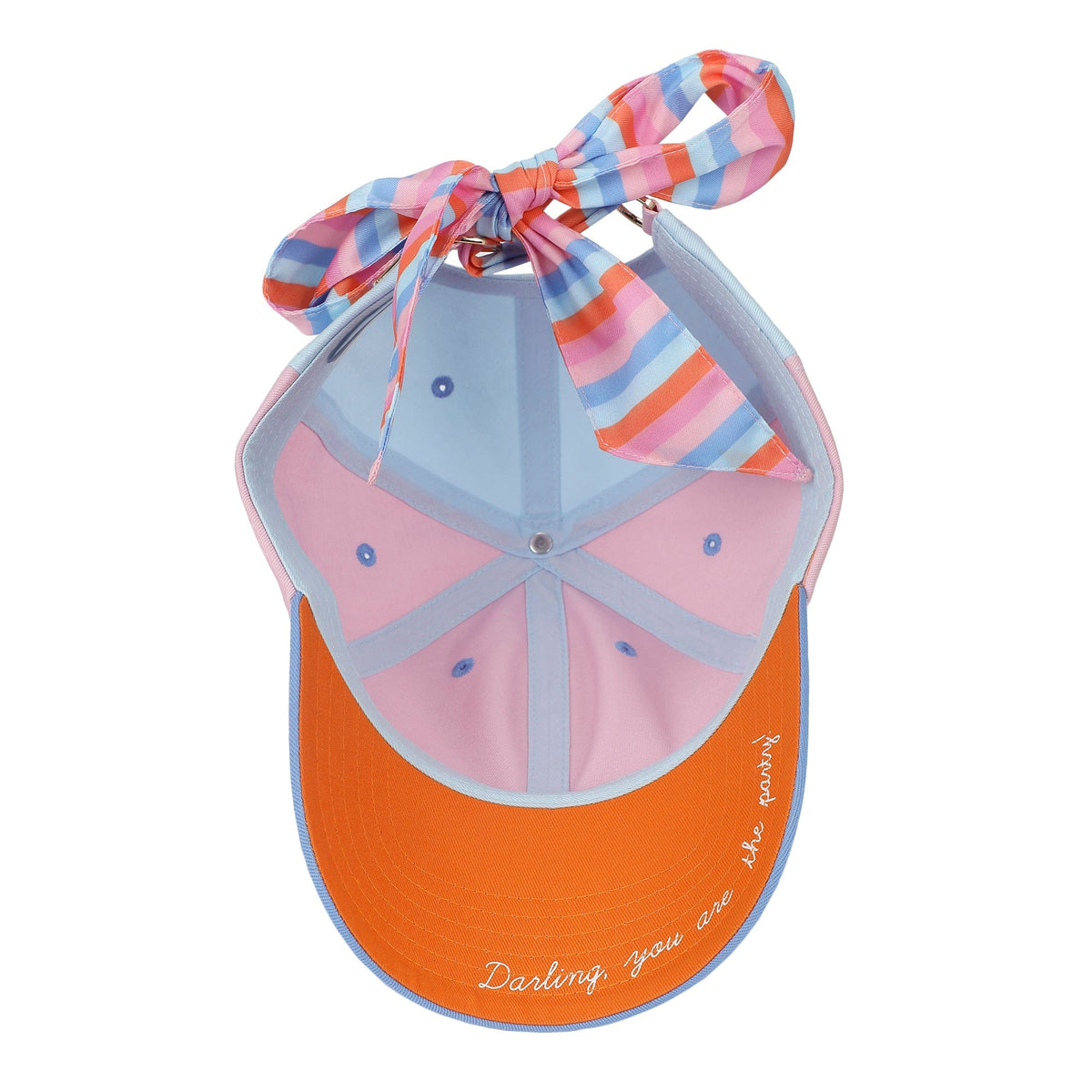 Big Bow Energy Hat (Striped)