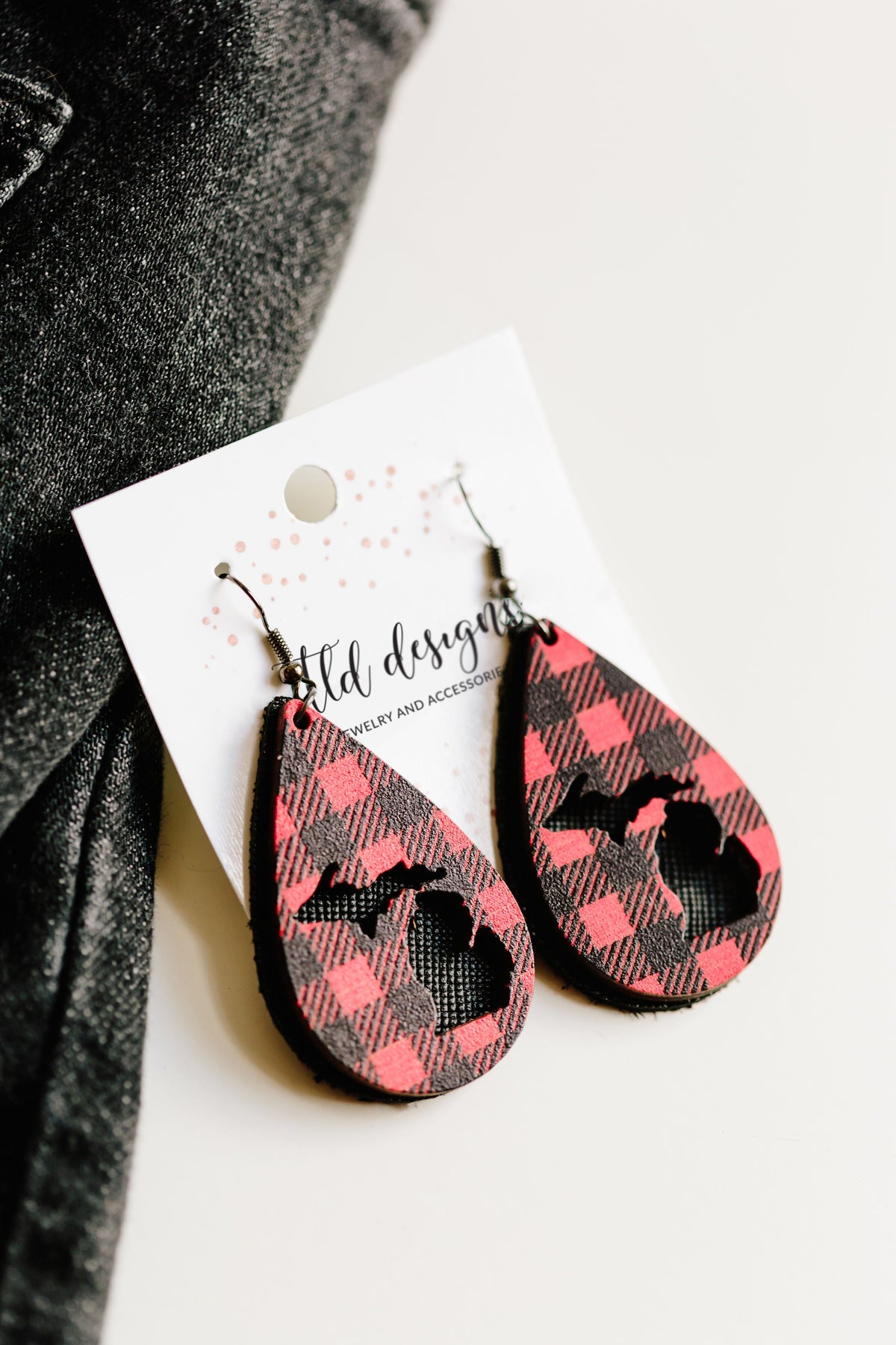 Michigan Plaid Teardrop