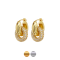 18K Gold-Plated Brooklyn Earrings